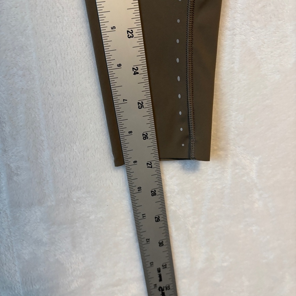 Lululemon womens leggings Fast and Free High-Rise Tight  pockets Nomad size 0‎ - Picture 9 of 13